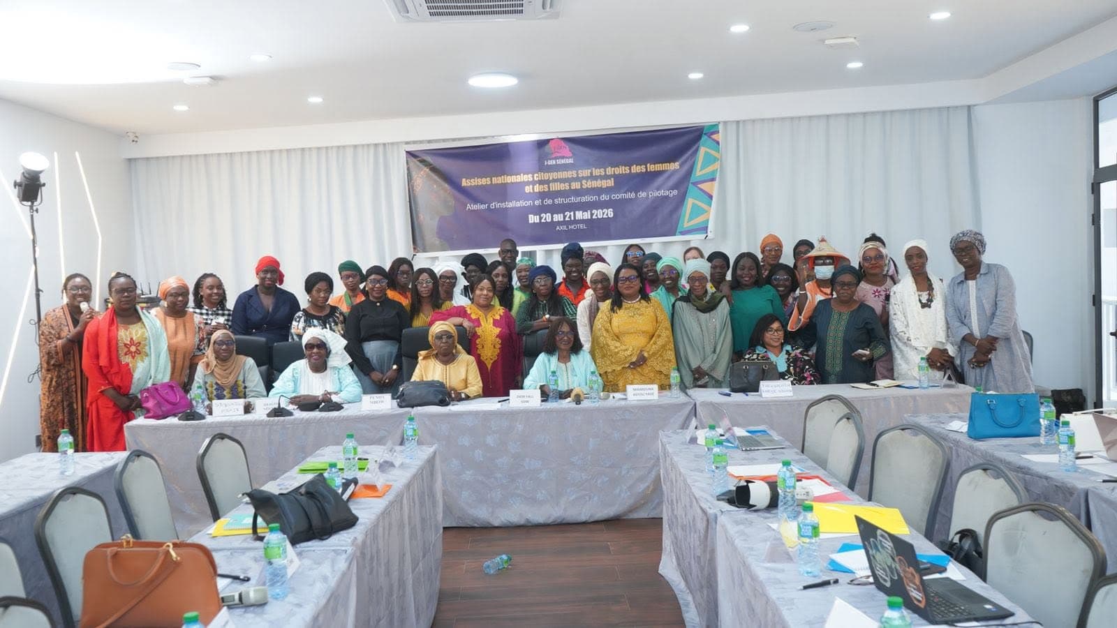 Réunion d'orientation réunissant les parties prenantes du programme Naatal Jaboot Gui